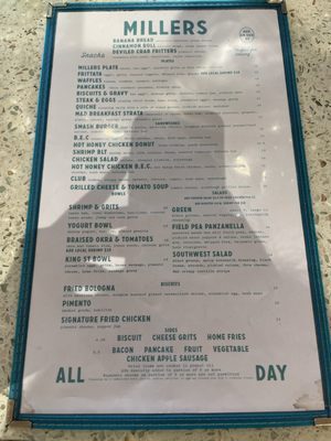 Menu photo 4 Millers All Day Charleston, SC Menu photo 4 Millers All Day Charleston, SC