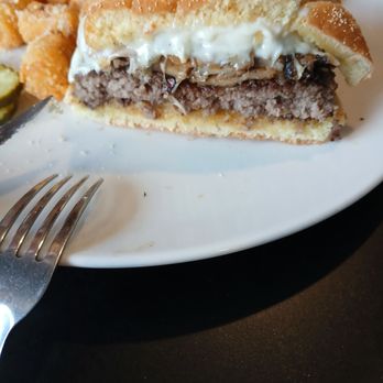 Spruce Street Bar & Grill - Mushroom Swiss burger - Burgers Near Me - Myrtle Point, Oregon Spruce Street Bar & Grill - Mushroom Swiss burger - Burgers Near Me - Myrtle Point, Oregon
