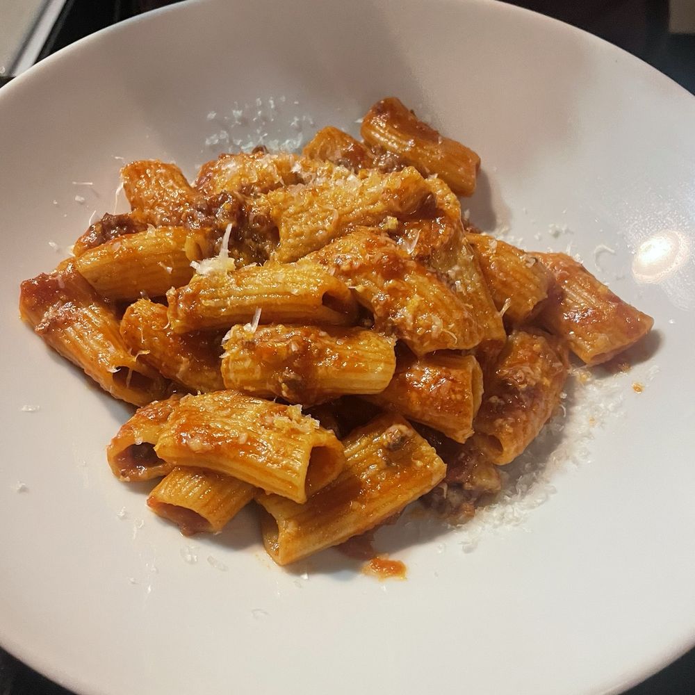 Bar Volpe - RIGATONI ALL'AMATRICIANA - Italian Near Me - Boston, Massachusetts Bar Volpe - RIGATONI ALL'AMATRICIANA - Italian Near Me - Boston, Massachusetts