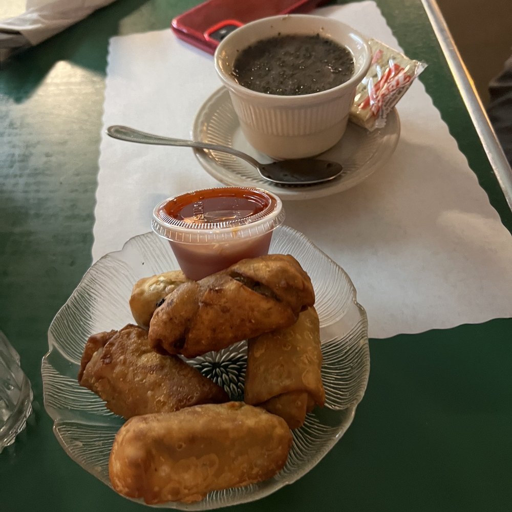 The Brownstone Inn - Pork Eggrolls & mushroom soup! Loved both! - American Near Me - Au Train, Michigan The Brownstone Inn - Pork Eggrolls & mushroom soup! Loved both! - American Near Me - Au Train, Michigan