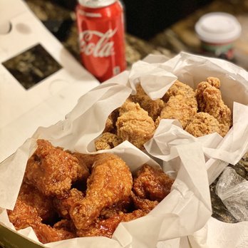 BBQ Chicken - Half and Half (Secret spicy and original) - Korean Near Me - Toronto, Ontario