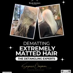Hair Source - Dematting Extremely Matted Hair Services