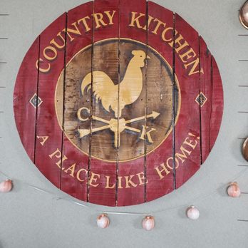 Country Kitchen Restaurant - a wooden sign with a rooster on it - New American Near Me - Ontario, Oregon Country Kitchen Restaurant - a wooden sign with a rooster on it - New American Near Me - Ontario, Oregon
