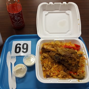 Salem's Grill - Lamb Shank over chicken biryani.  Shanks nly available on weekends, I believe. - Indian Near Me - Pittsburgh, Pennsylvania