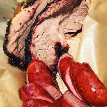 City Limits Barbeque - 1/2 pound brisket w beef link - Barbeque Near Me - West Columbia, South Carolina City Limits Barbeque - 1/2 pound brisket w beef link - Barbeque Near Me - West Columbia, South Carolina