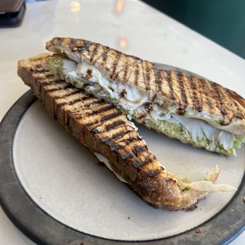 Coffee Cove Dallas - Turkey caprese panini - Coffee & Tea Near Me - Irving, Texas Coffee Cove Dallas - Turkey caprese panini - Coffee & Tea Near Me - Irving, Texas