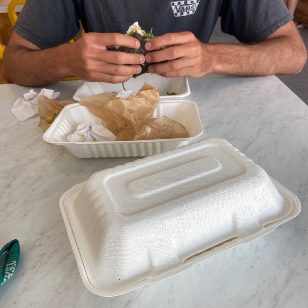 Hanaya Poke SPID - a man eating a sandwich - Hawaiian Near Me - Corpus Christi, Texas Hanaya Poke SPID - a man eating a sandwich - Hawaiian Near Me - Corpus Christi, Texas