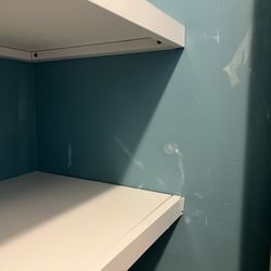 Lowe's Home Improvement - Shelf/wall damaged by installers