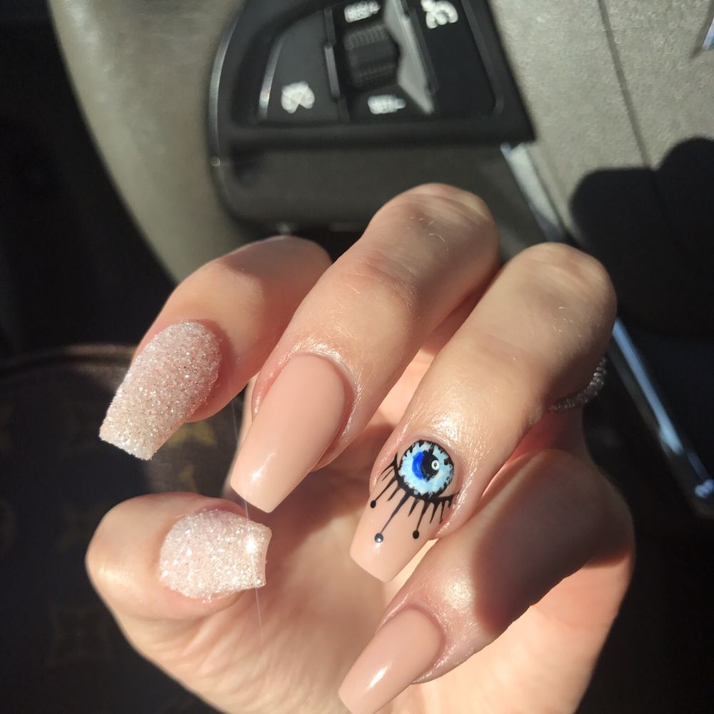 We Nails - Full set acrylic with gel polish by Chloe. - Waxing Near Me - Northridge, California