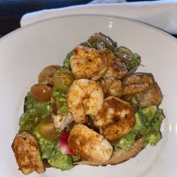 Bosscat Kitchen & Libations - AVOCADO TOAST with Shrimp 7/10 - New American Near Me - Irvine, California Bosscat Kitchen & Libations - AVOCADO TOAST with Shrimp 7/10 - New American Near Me - Irvine, California