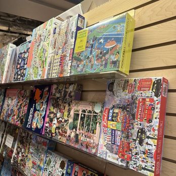 Trident Booksellers & Café - Puzzles - Bookstores Near Me - Boston, Massachusetts
