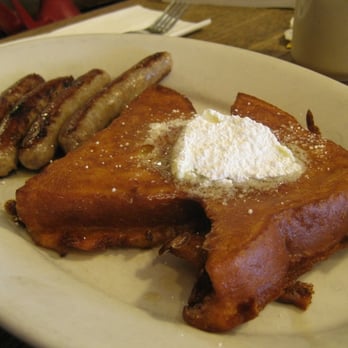Fred's Coffee Shop - Deep Fried French Toast and Sausage - Coffee & Tea Near Me - Sausalito, California