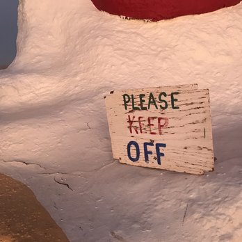 Salvation Mountain - Please keep off sign - Landmarks & Historical Buildings Near Me - Niland, California Salvation Mountain - Please keep off sign - Landmarks & Historical Buildings Near Me - Niland, California