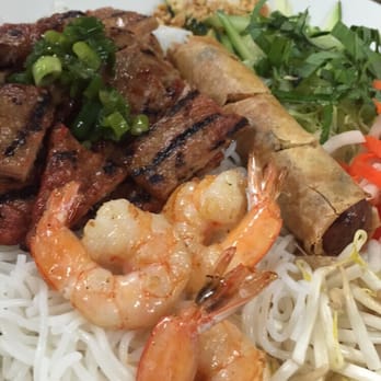 Pho Mai - Pork, egg roll, and shrimp with vermicelli - Vietnamese Near Me - San Bernardino, California Pho Mai - Pork, egg roll, and shrimp with vermicelli - Vietnamese Near Me - San Bernardino, California