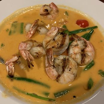 Wild Tiger Thai - Grilled Prawn Panang Curry, yes please! - Thai Near Me - Vancouver, Washington