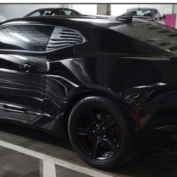Newly tinted vehicle