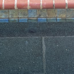 New tile and grout