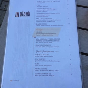 Plank - This menu isn't sufficient for the size of this venue, not to mention they always seem to be out of stuff merrhh - Bowling Near Me - Oakland, California Plank - This menu isn't sufficient for the size of this venue, not to mention they always seem to be out of stuff merrhh - Bowling Near Me - Oakland, California