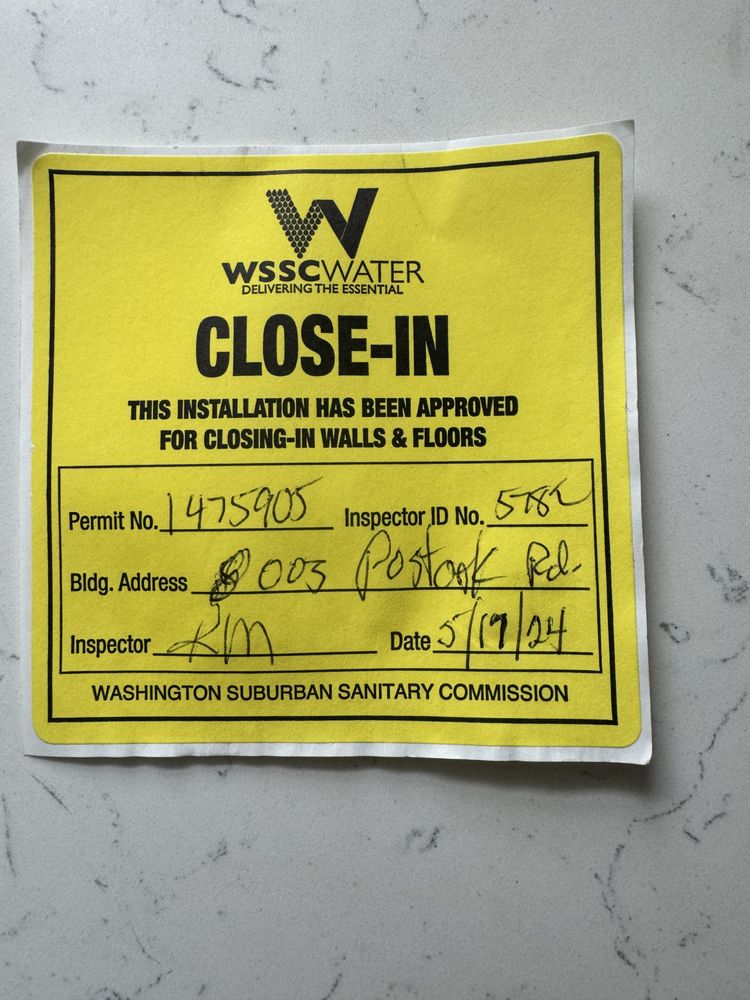 Slide of DMV Plumbing Service