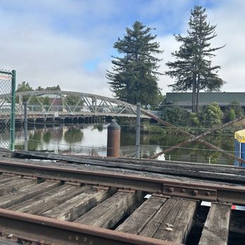 River Front Cafe - Patio view - Cafes Near Me - Petaluma, California
