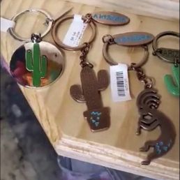 The cactus keychain is well made and has the design on all sides- love it! The cactus keychain is well made and has the design on all sides- love it!