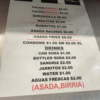 Taco Taco - Menu - Food Trucks Near Me - Avondale, Arizona