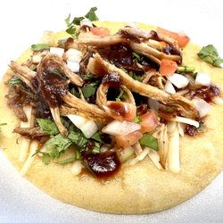 La Ruta Del Sabor Latino - BBQ Pork taco