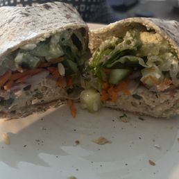 Salmon wrap Salmon wrap