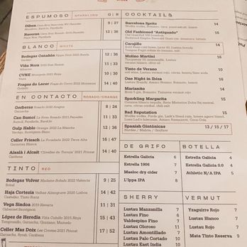Bar Molino - Bar menu - All the past offerings AND more. I've tried both the Molino Martini and Spanish Gintonicas and both were exceptional! - Tapas/Small Plates Near Me - Jacksonville, Florida Bar Molino - Bar menu - All the past offerings AND more. I've tried both the Molino Martini and Spanish Gintonicas and both were exceptional! - Tapas/Small Plates Near Me - Jacksonville, Florida