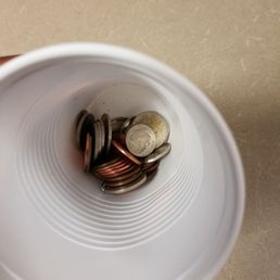 This is def not $5 of coins.