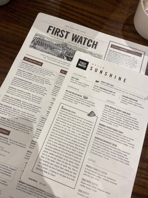 Menu photo 1 First Watch Abington, PA