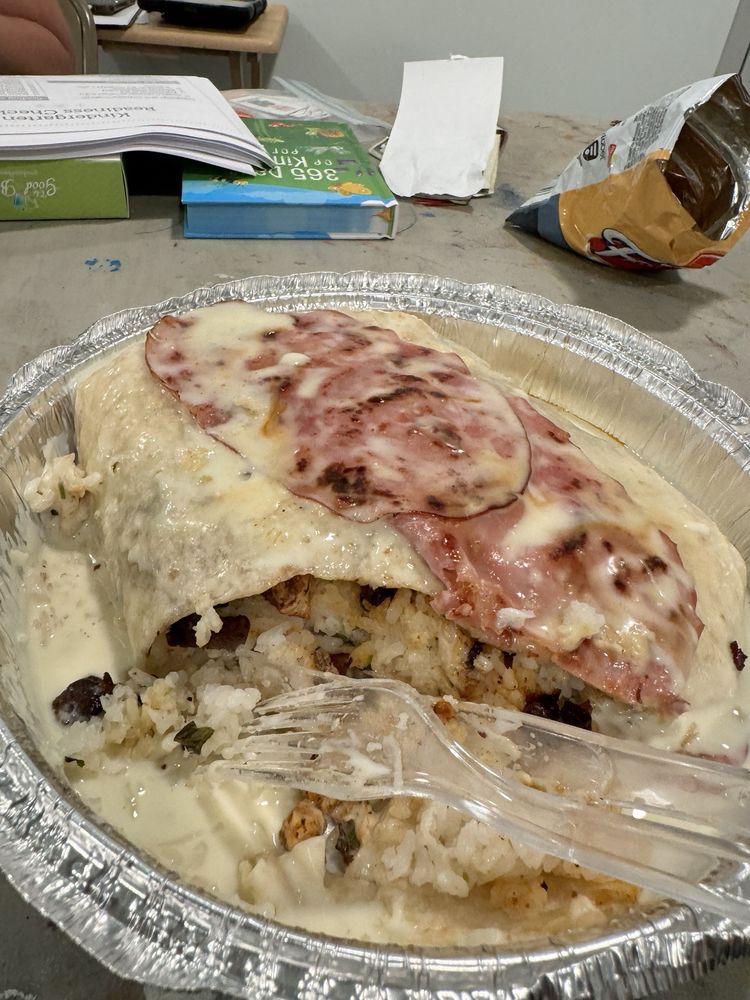 Food from Chimichanga Firehouse