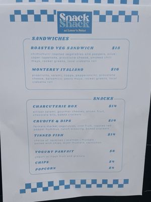 Menu photo 5 Snack Shack Pacific Grove, CA Menu photo 5 Snack Shack Pacific Grove, CA
