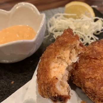 SanKai Sushi - Salmon cakes on happy hour - Sushi Bars Near Me - Edmonds, Washington SanKai Sushi - Salmon cakes on happy hour - Sushi Bars Near Me - Edmonds, Washington