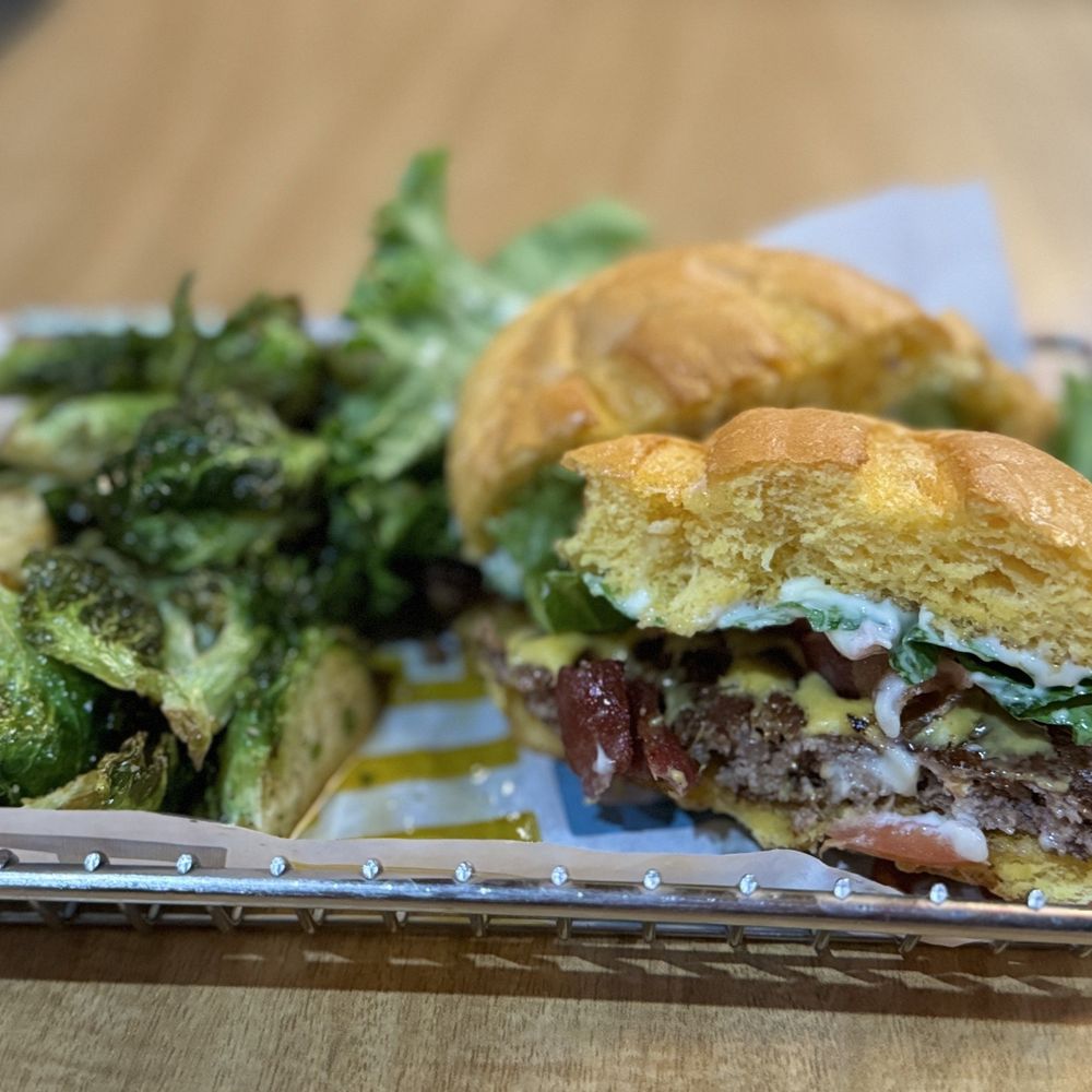 BACON STACK SMASH & CRISPY BRUSSELS SPROUTS BACON STACK SMASH & CRISPY BRUSSELS SPROUTS