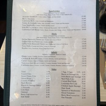 Hamburger Haven - Menu (3rd page) - Breakfast & Brunch Near Me - San Francisco, California