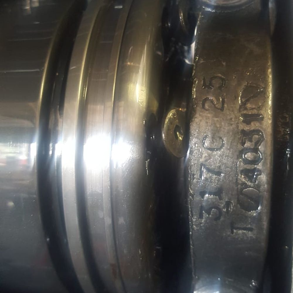 Dangerous Discovery bolts bent and most of them fell out !! The locker cap barely holding together.