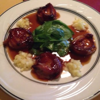 The Social - Bacon Wrapped Scallops - Salad Near Me - Valencia, California The Social - Bacon Wrapped Scallops - Salad Near Me - Valencia, California