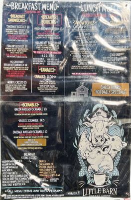 Menu photo 2 Little Barn Coffee House Los Angeles, CA