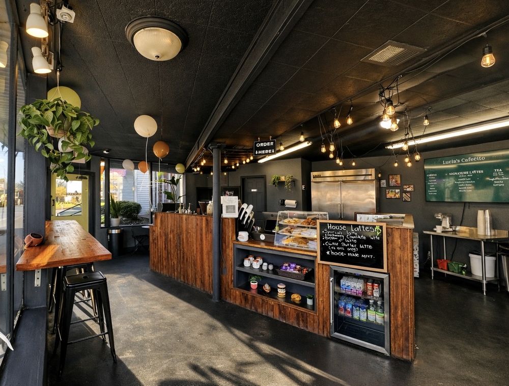 Lucia’s Cafecito y más Logo