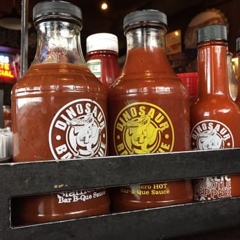 Dinosaur Bar-B-Que - Sauces, baby! - Barbeque Near Me - Syracuse, New York