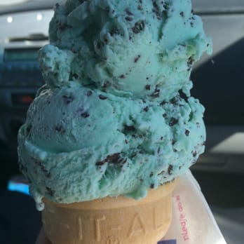 Baskin-Robbins - 2 scoops mint chocolate chip - Ice Cream & Frozen Yogurt Near Me - Bonita, California Baskin-Robbins - 2 scoops mint chocolate chip - Ice Cream & Frozen Yogurt Near Me - Bonita, California