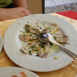 Osteria del Borgo - Marinaded anchovies.