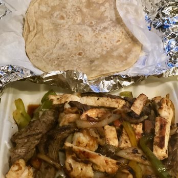 Norma's Mexican Restaurant - Three meat (chicken, beef, and shrimp.) - Mexican Near Me - Garland, Texas Norma's Mexican Restaurant - Three meat (chicken, beef, and shrimp.) - Mexican Near Me - Garland, Texas