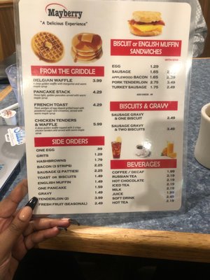 Menu photo 6 Mayberry Ice Cream Winston Salem, NC