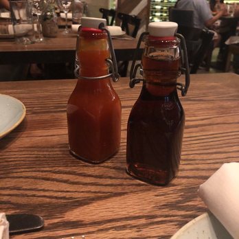 Yardbird - Honey hot sauce & bourbon maple syrup - Southern Near Me - Las Vegas, Nevada Yardbird - Honey hot sauce & bourbon maple syrup - Southern Near Me - Las Vegas, Nevada
