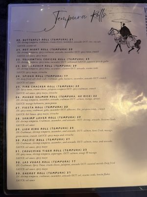 Menu photo 2 Motto Sushi Denton, TX Menu photo 2 Motto Sushi Denton, TX