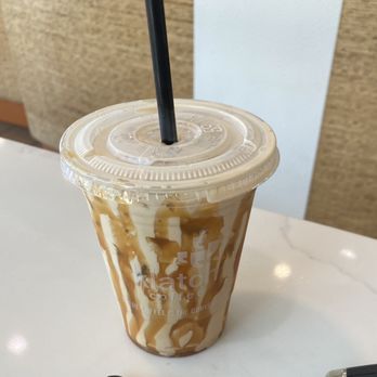 Klatch Coffee - Iced Crme Brle Latte - Coffee & Tea Near Me - Ontario, California Klatch Coffee - Iced Crme Brle Latte - Coffee & Tea Near Me - Ontario, California