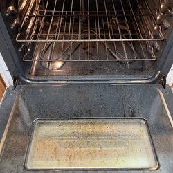 Essential Cleaning - What she started with.