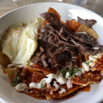 The Cracked Egg - Red chilaquiles - Breakfast & Brunch Near Me - Chicago, Illinois The Cracked Egg - Red chilaquiles - Breakfast & Brunch Near Me - Chicago, Illinois